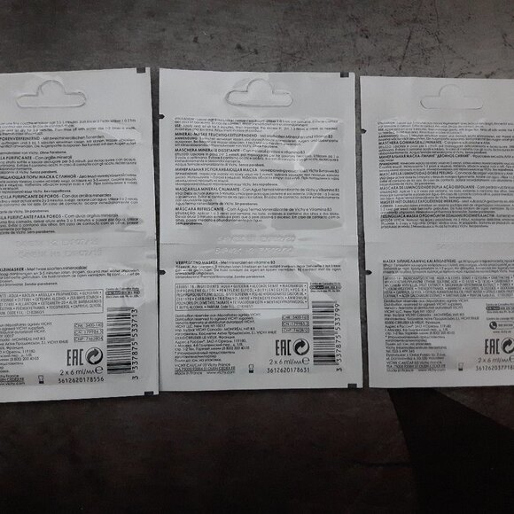 VICHY Face Mask Trio NIP - Picture 2 of 5